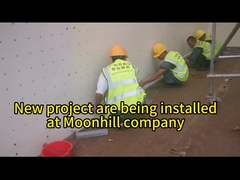 Painéis de parede de escalada do exercício de ROHS exteriores para o parque da aventura do campo de jogos