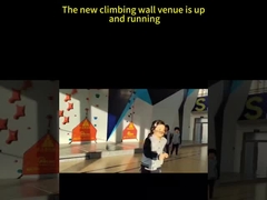 Muralha de escalada exterior personalizada de alta segurança para parque de diversões